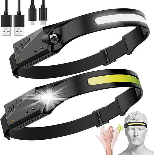Lanternă Frontala Profesională cu LED cu incarcare prin cablu USB